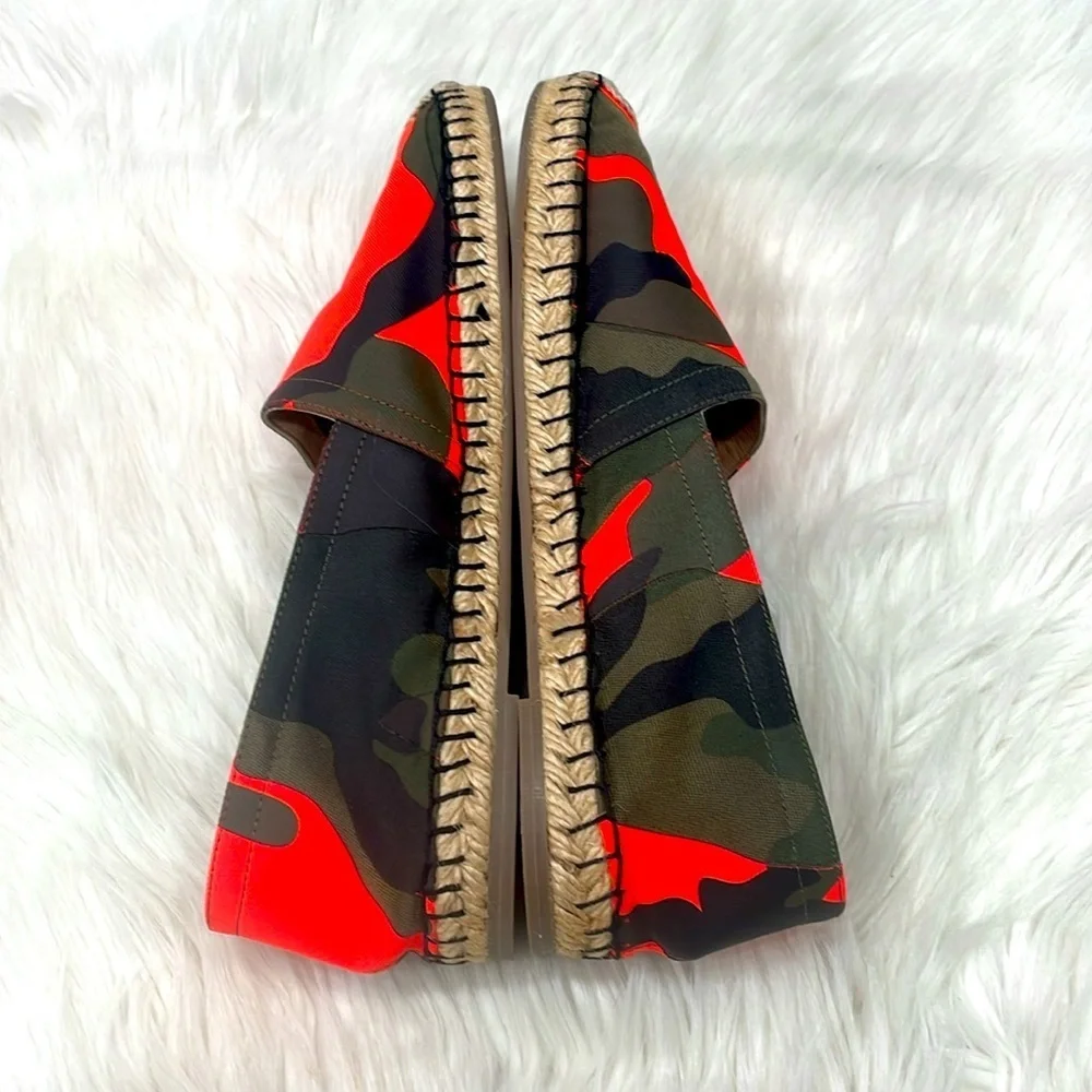 VALENTINO Neon Camo Espadrilles